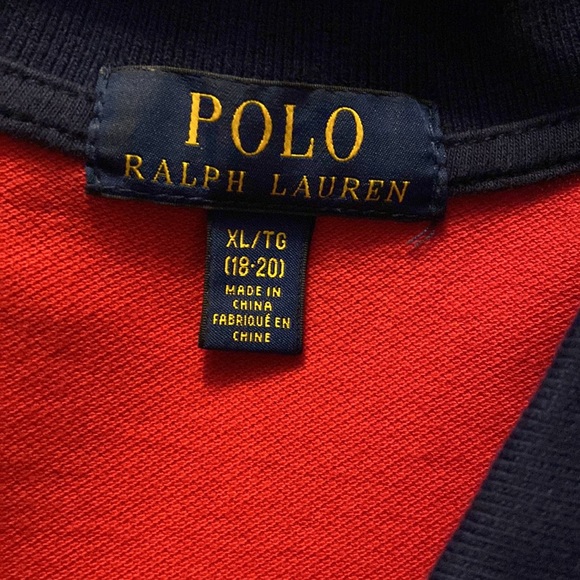 In like new condition Ralph Lauren Big Horse polo size XL(18-20) - Picture 10 of 10
